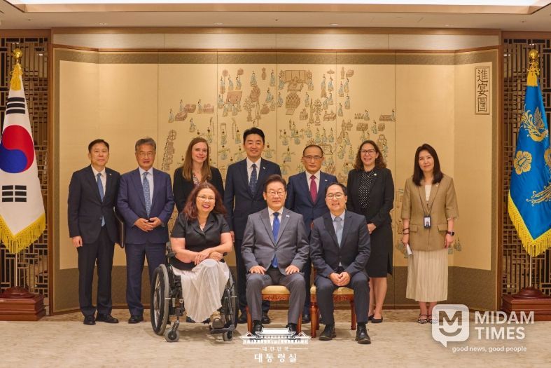 미국 연방의회 상원의원단 접견(대통령실)