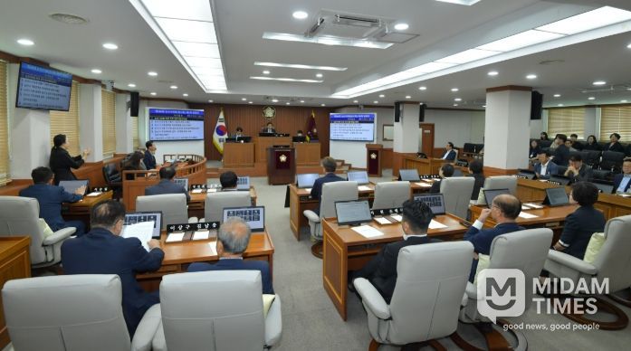 논산시의회, 제266회 임시회 폐회