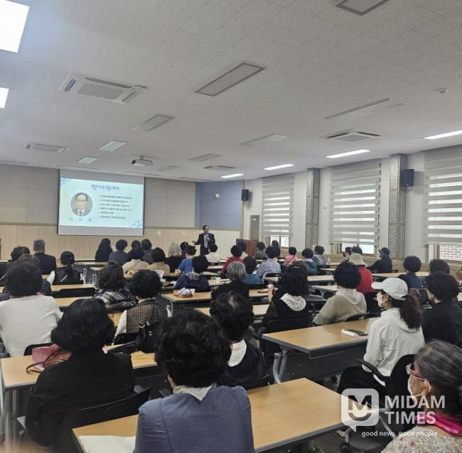 한국자유총연맹 문경시지회, 시민과 함께하는 안보 강연회 열어