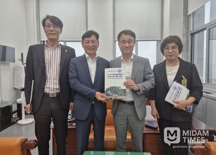 최훈식 군수 국회 방문(한병도 예결위원장)