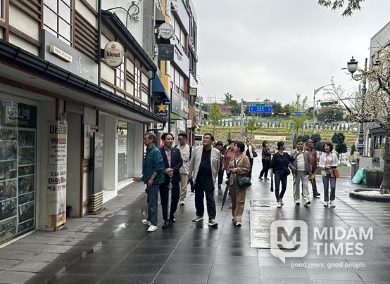 간판 디자인 개선사업 선진지 견학 실시