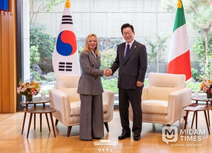한·이탈리아 정상회담(대통령실)