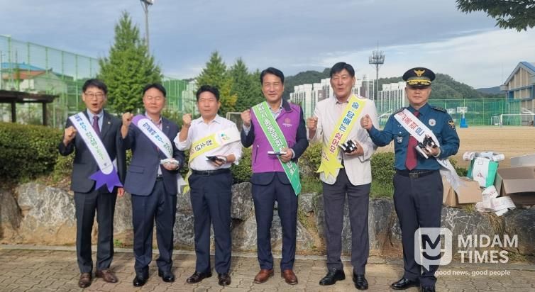 제천교육지원청, 유관기관 학교폭력 연합 캠페인 실시