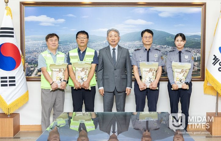 윤환 계양구청장, 추석맞이 현장 근무자 격려