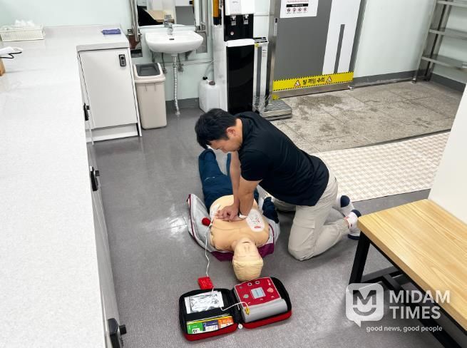 울주남부청소년수련관 실전을 방불케 하는 불시 응급상황 대응 훈련 실시