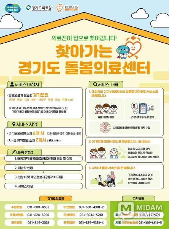 돌봄의료센터 포스터