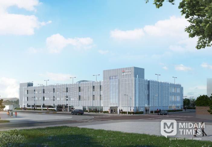 인천종합어시장 공영주차장 조감도