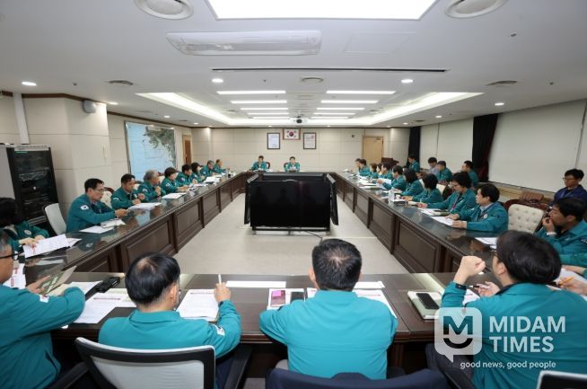 국가정보관리원 화재 사태 대책회의