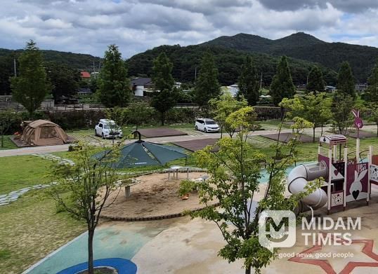 신불산군립공원야영장