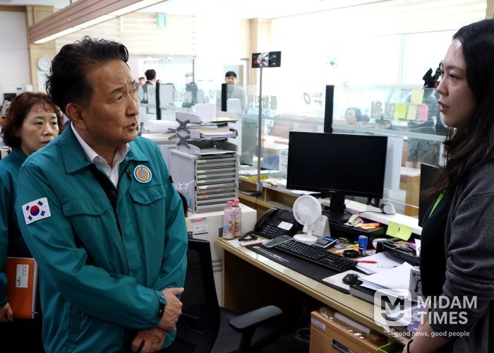 김영환 지사, 대주민 일선 정보‧민원 서비스 제공 현장 점검