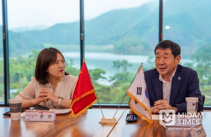 증평군 관남현 학생교류단 우호교류