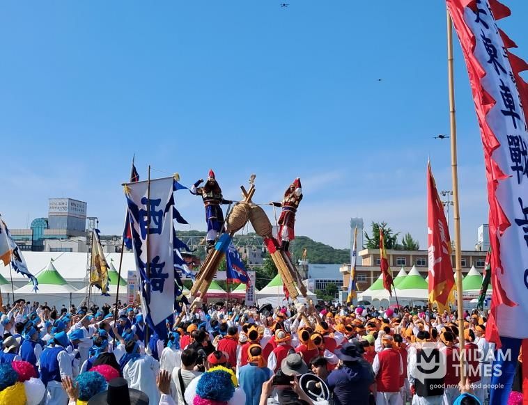 국가무형유산 안동차전놀이, 세계인의 축제에서 전통의 가치를 펼치다