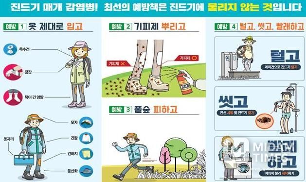 진드기매개 감염병 예방 홍보자료
