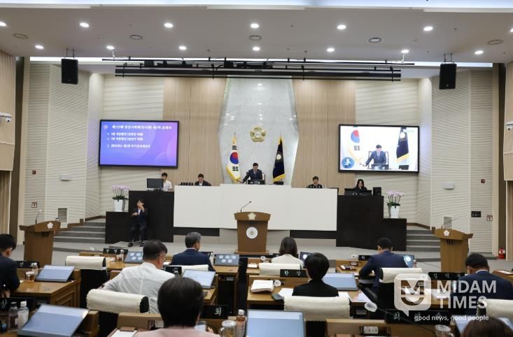 당진시의회, 2025년 제5회 추가경정예산안 등 제123회 임시회 마무리