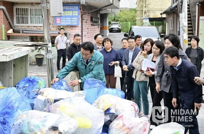 포천시, 생활폐기물 미수거 문제 해결 위해 현장 점검 및 대책 마련