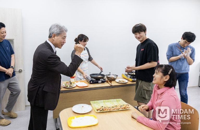 윤환 계양구청장, 추석 맞이 사회복지시설 위문