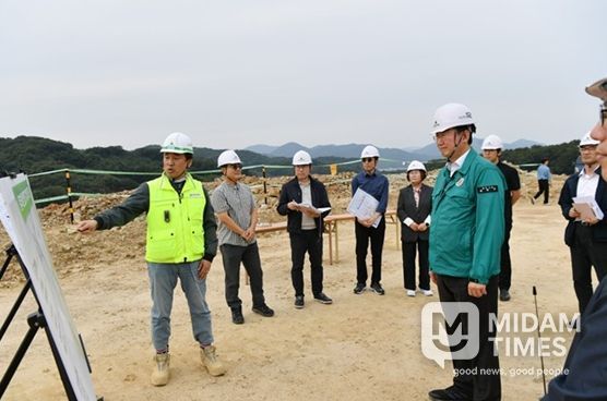석 연휴 대비 부론일반산업단지 공사 현장 점검