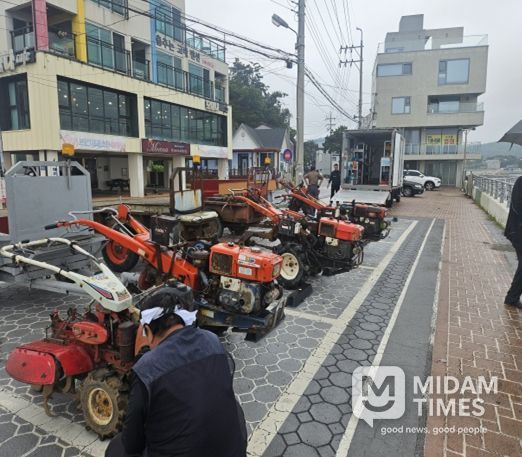 농업기계 순회수리 및 안전교육