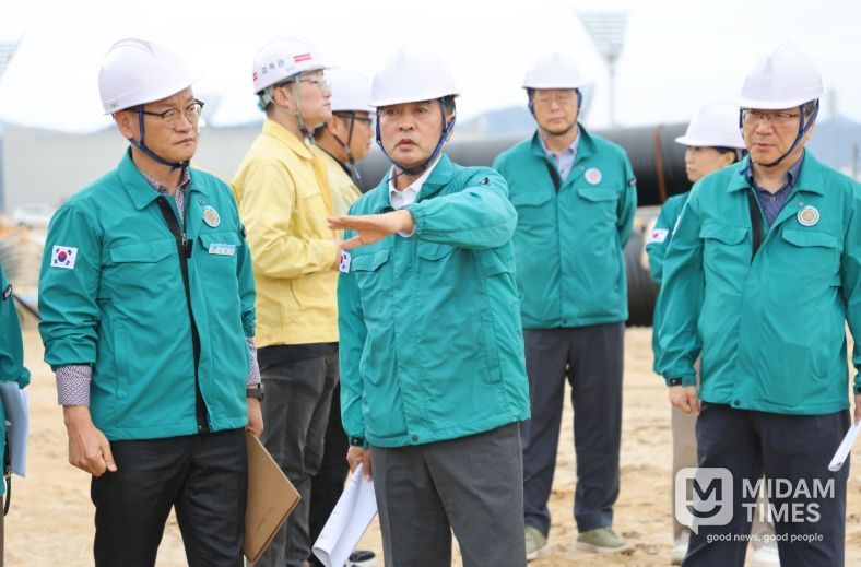 최재형 군수, 민선8기 주요 사업장 현장 점검