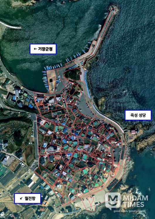 기장군, 죽성2지구 지적재조사 사업