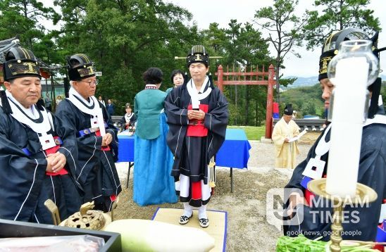 경산시 사직제 봉행