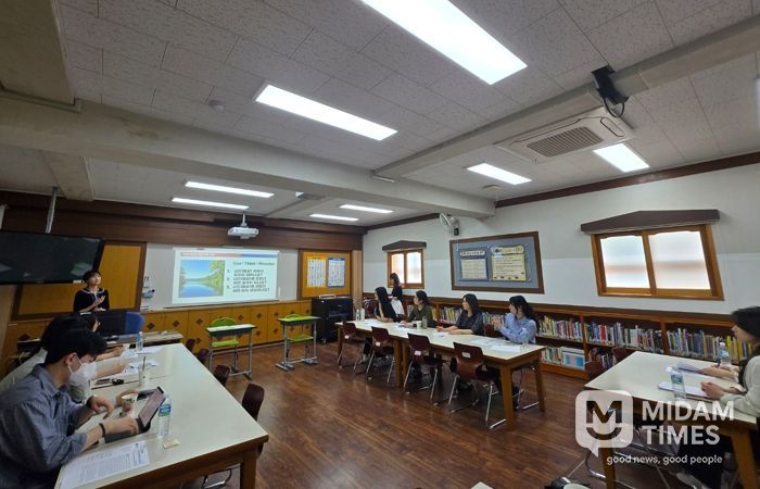 1학기 초등 수업 나눔 릴레이 운영 모습(가남초)