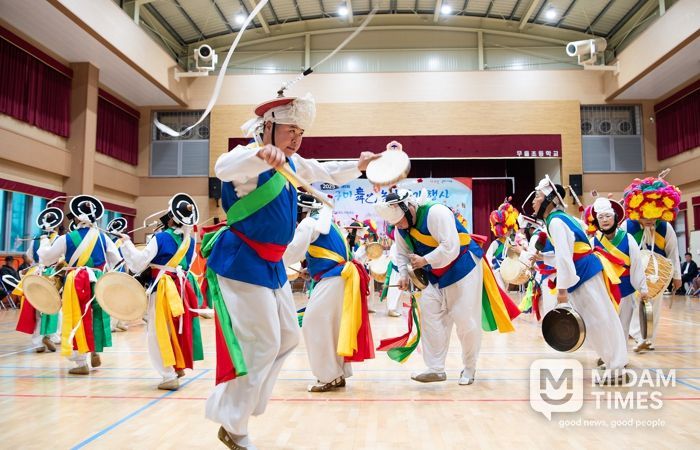 제9회 무형유산 구미 무을농악 공개행사 성료