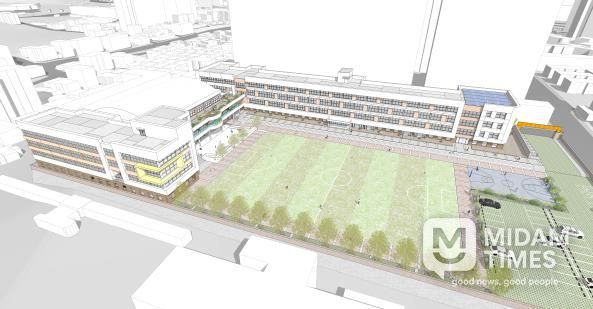 울산중앙중 공간 재구조화 설계 공모 당선작 발표-조감도