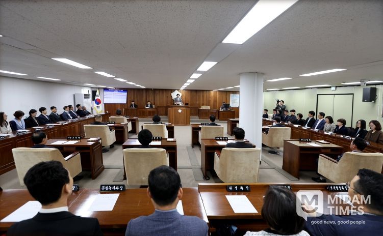 계양구의회, 제262회 임시회 개회