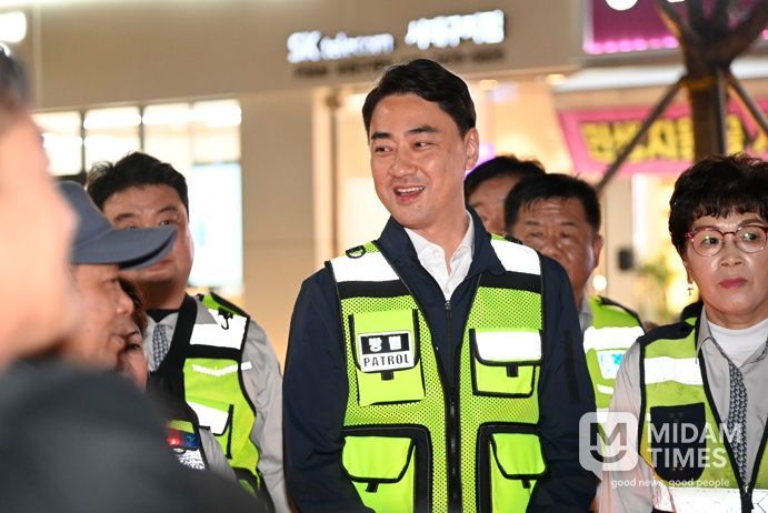 달성군-군 자율방범연합대, 안전취약지 야간 합동 순찰 실시