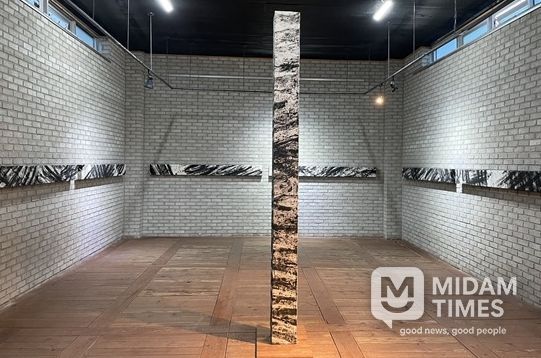 통영시 김태림 작가, 통영시에 미술품 기증