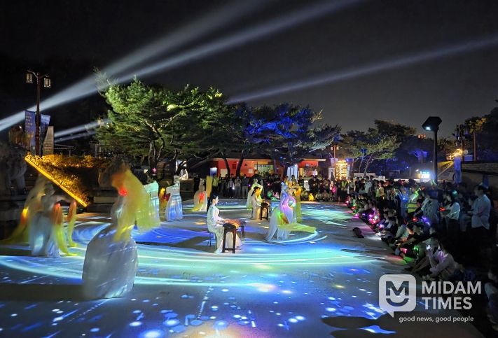 2025 국가유산 미디어아트 고령 지산동 고분군 성료