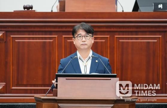 제293회 경주시의회 임시회 제1차 본회의'정성룡 의원 5분 자유발언