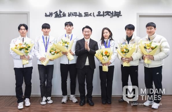 의정부시청 빙상팀, 국가대표 5명 선발…올림픽 시즌 실업팀 역대 최다