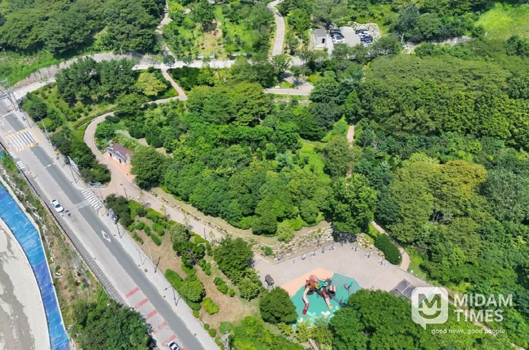 황령산 생태숲 도시숲 장려상 수상 (조성후)