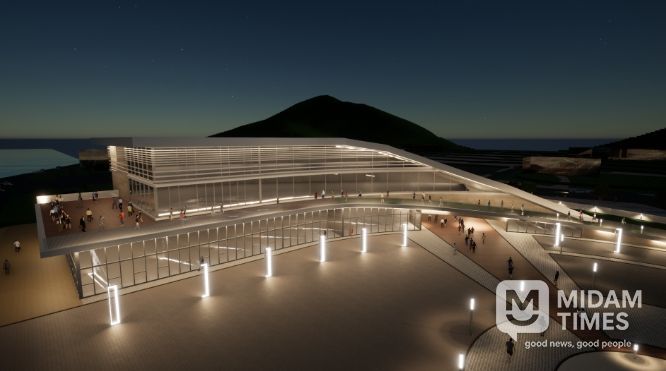 전남국제수묵비엔날레아트센터 조감도