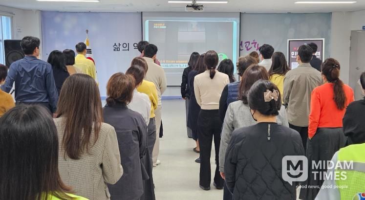 예천교육지원청, 화재 대비 민방위 훈련 실시