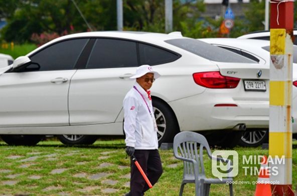 자원봉사자, 대회 운영 구슬땀