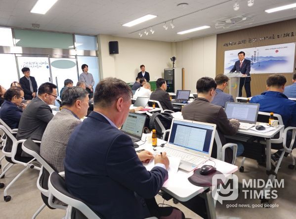 기자회견-박범인 금산군수, 미국 동서부 동시공략 유통망 구축 방문 등 결과 전해