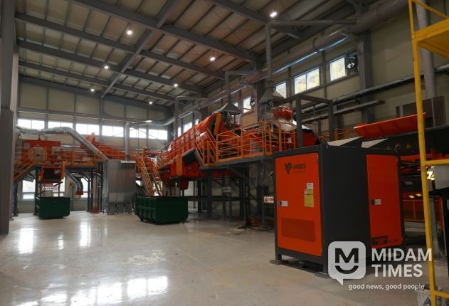 종량제봉투 폐비닐 선별 및 자원화 전처리시설 준공