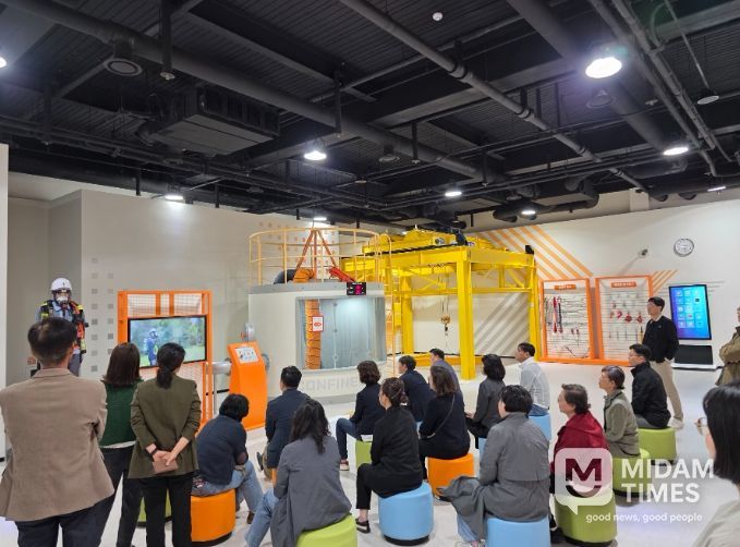 관리감독자 대상 ‘안전 체험 교육’