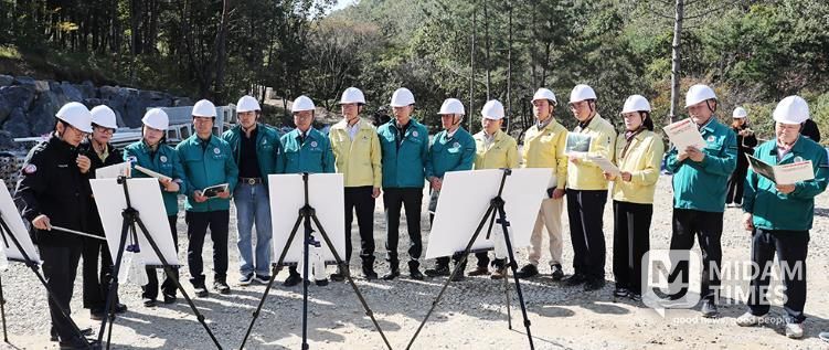 서산시의회, 제309회 임시회 중 1일차 주요 사업 현장방문 실시 (2) 가야산 산림복지단지
