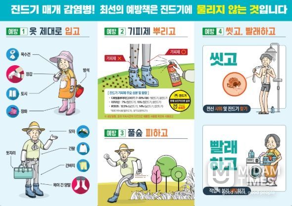 대구 중구보건소, 가을철 진드기 매개 감염병 예방 주의 당부