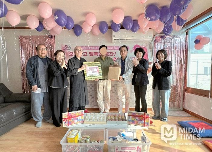 주거취약계층 주거상향 지원 사업 입주 축하식 참석