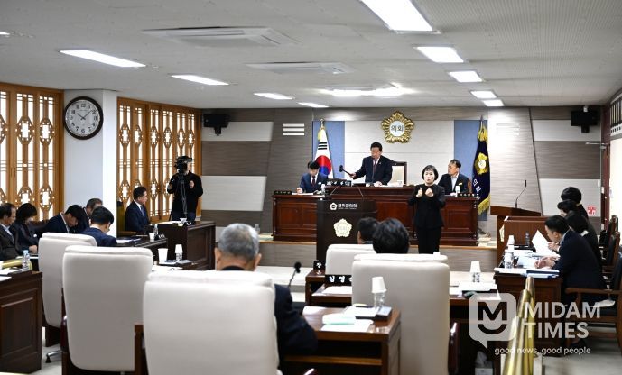 대구 군위군의회, 제293회 임시회 개회