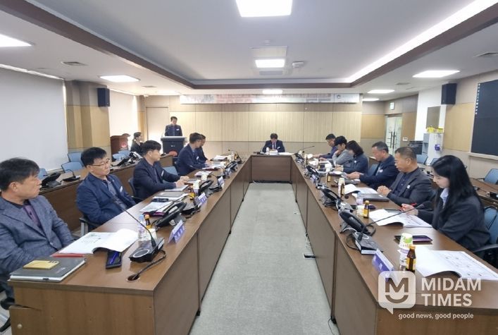 「김제시 중간 보고회」 개최