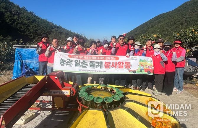 단감수확 일손 돕기