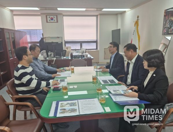 국가유산청 방문 문화유산 주요 사업 건의