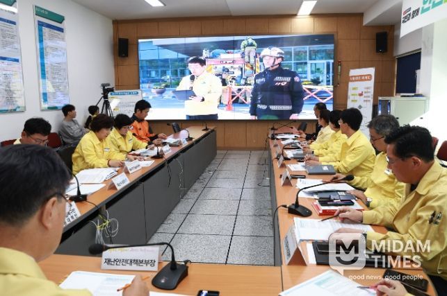 화순군, 안전한국훈련