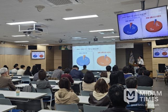 대구 수성구는 지난 29일 수성구청 대강당에서 직원들을 대상으로 ‘음주 운전 예방 교육’을 실시했다.